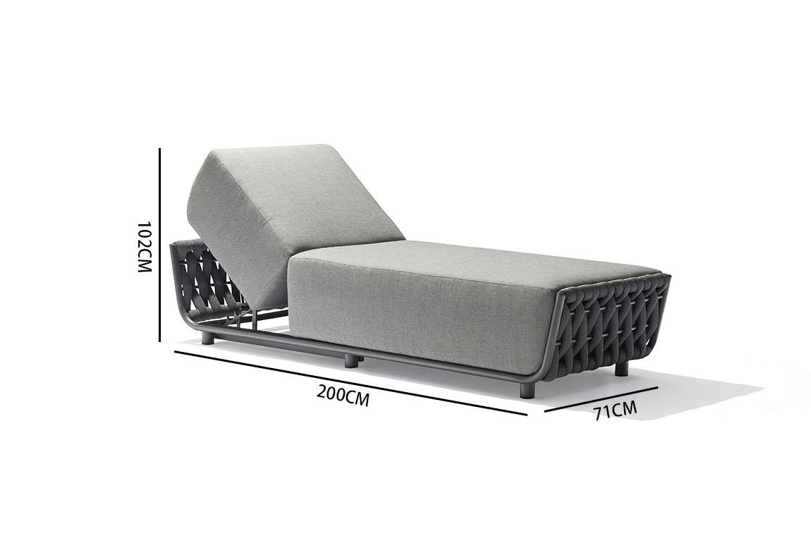 HUG Chaise lounge/ottoman